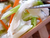 林口 悟饕排骨飯包 配菜